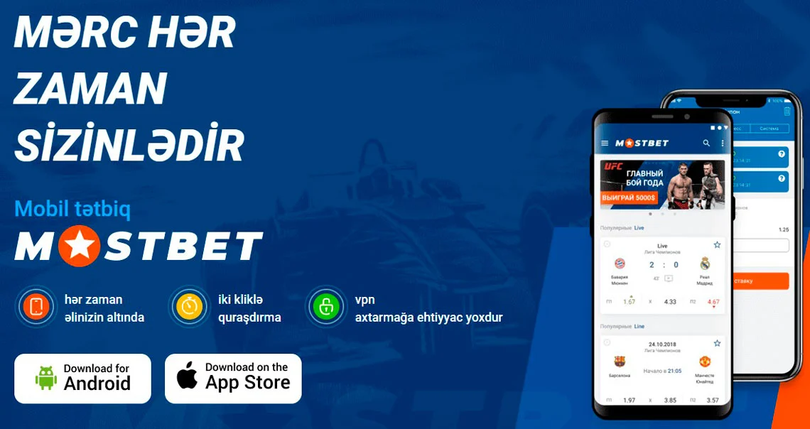 Mostbet mobil tətbiq